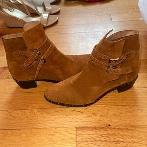 The Kooples suede studded ankle boots